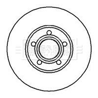 BORG & BECK Piduriketas BBD4948